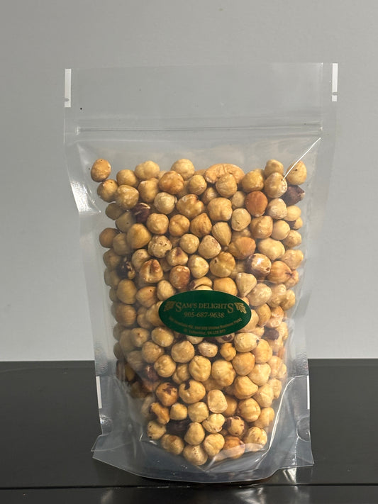 Dry roasted Filberts ( Hazel nuts) - Lightly salted